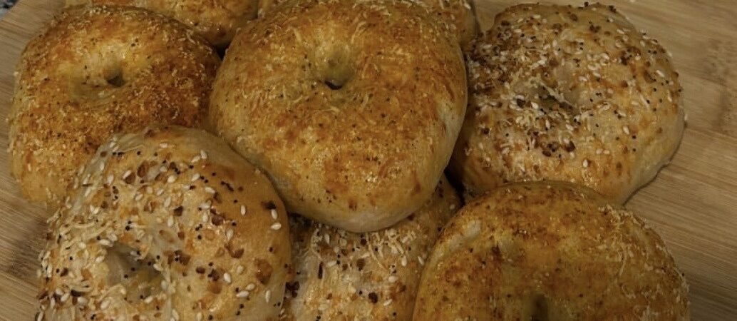 Farmhouse Simple Ingredient Sourdough Bagels