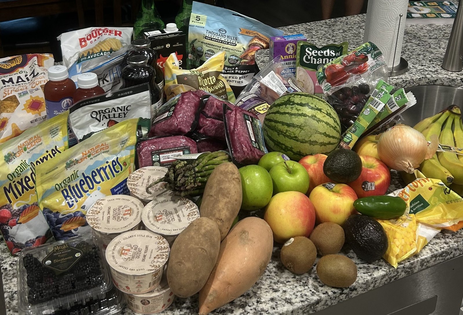 My Weekly Whole Food Grocery Staples