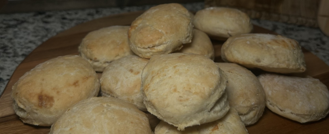 Grass-Fed Buttery Sourdough Discard Biscuits