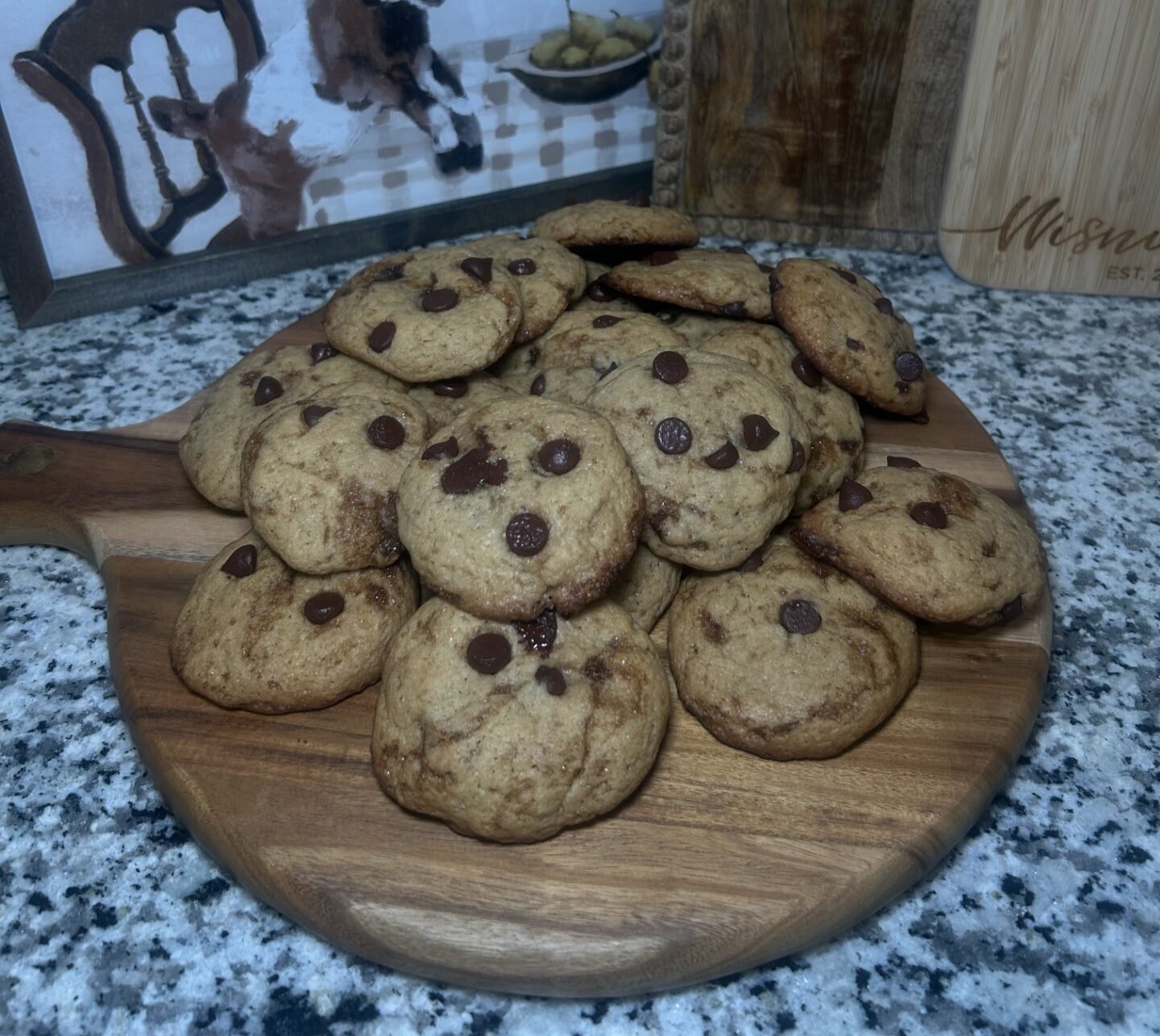 Brown Butter Sourdough Discard Chocolate Chip Cookies